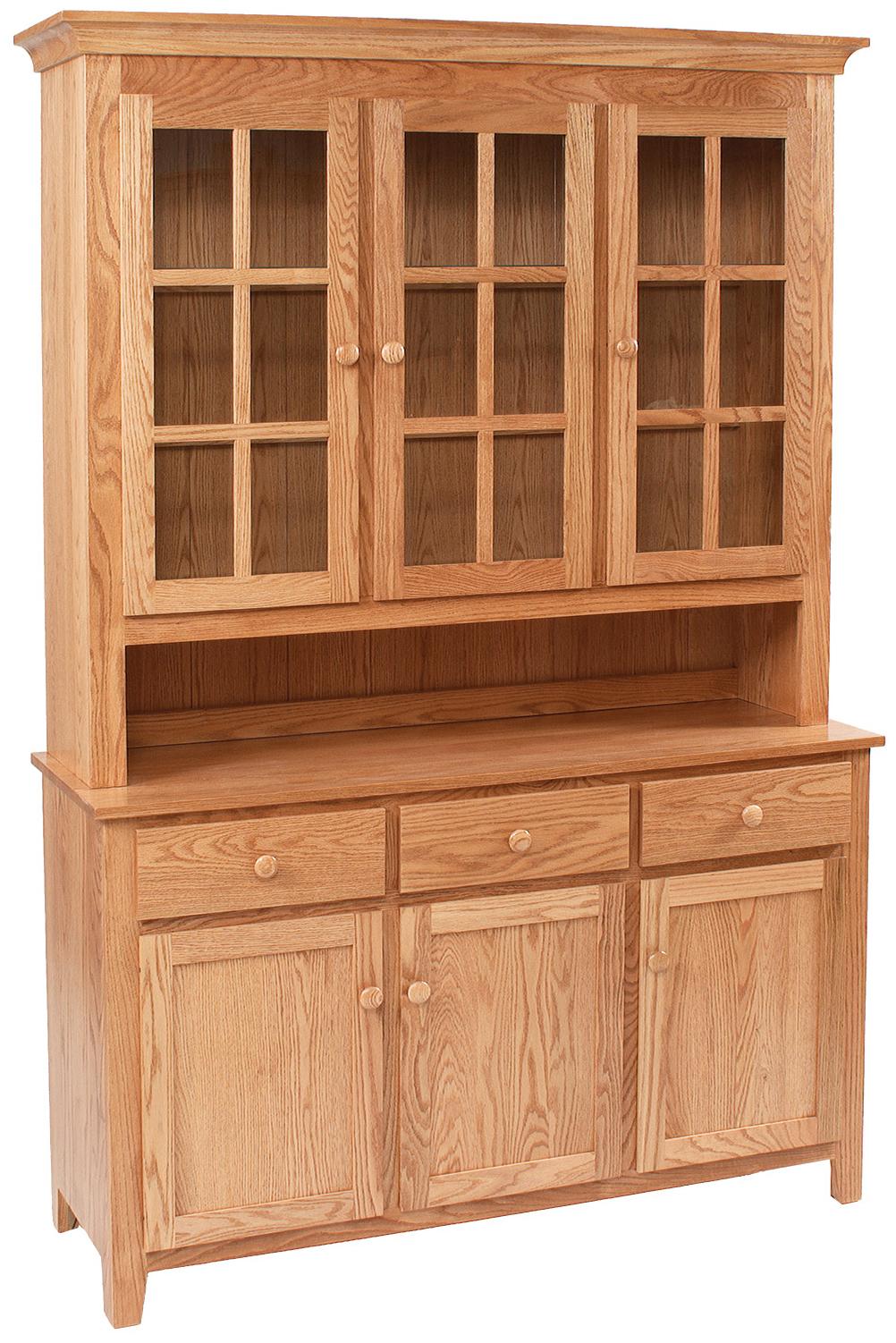 Daniel's Amish Hutch and Buffets 265103+275103 Shaker Buffet w/ Hutch